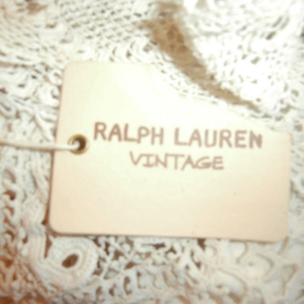 Ralph Lauren Vintage Irish Crochet Dress
